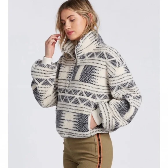 🔥🔥BILLABONG - TIME OFF FLEECE PULLOVER🔥🔥 - Picture 4 of 8
